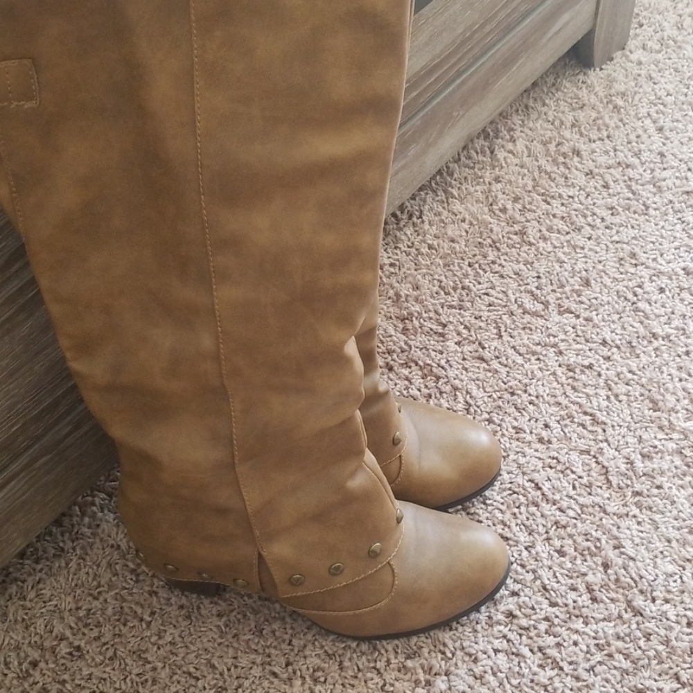 Knee high boots